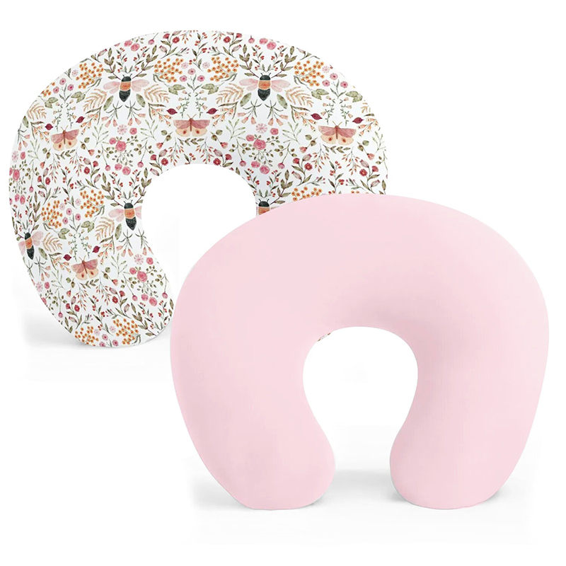 Nursing Pillow Breastfeeding - 아기 수유 베개 커버, 인쇄 디자인,