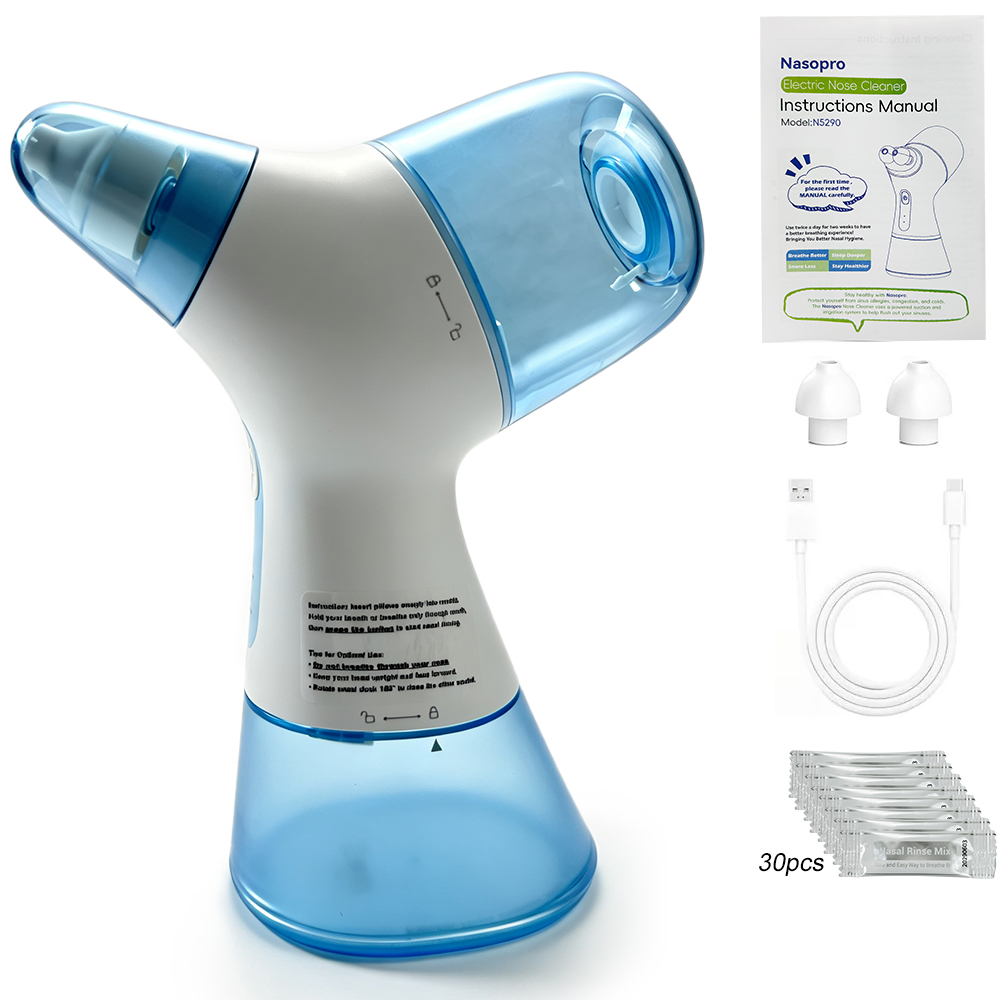 Nasal Aspirator - 전기식 비강 세척 시스템, 물통 및