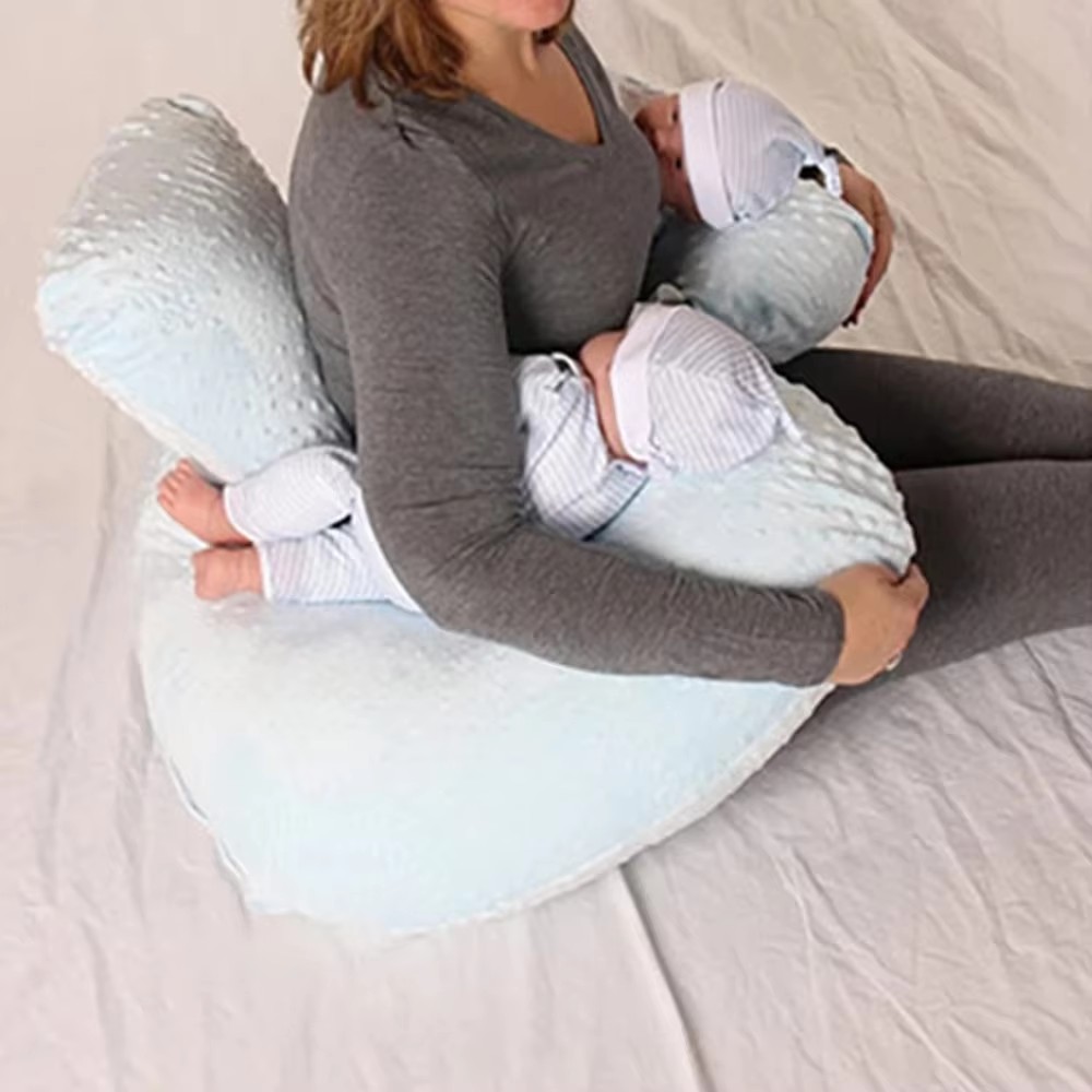 신생아 수유 침대 다기능 수유 베개 쌍둥이 수유 베개  - Nursing Pillow Breastfeeding 리뷰 및 가격