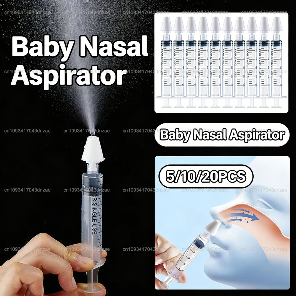 니들 튜브 아기 코흡입기 주사기 아기 코 세척기 유아  - Nasal Aspirator 리뷰 및 가격
