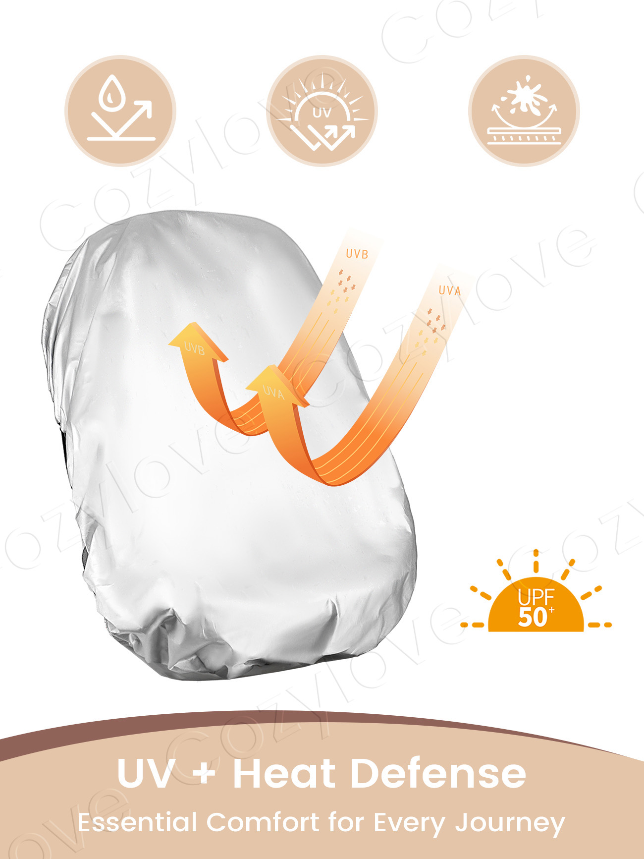 유니버설 유아용 카시트 햇빛 가리개, 자외선 차단 및  - Infant Car Seat Cover 리뷰 및 가격