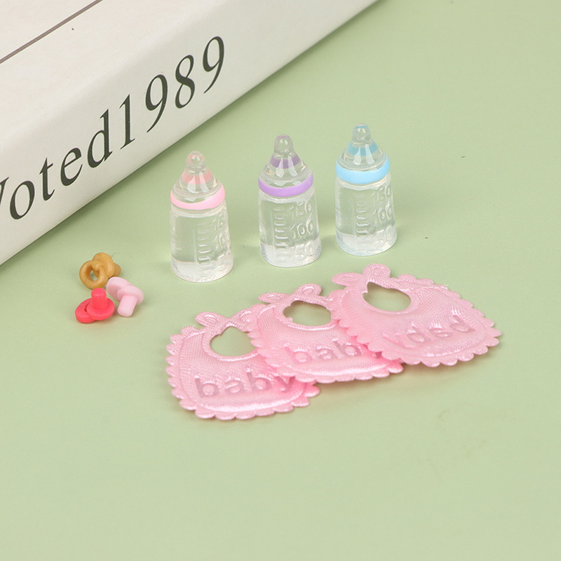 1:12 인형 집 미니어처 젖병 젖꼭지 턱받이 세트,  - Zwitsal Baby Products 리뷰 및 가격