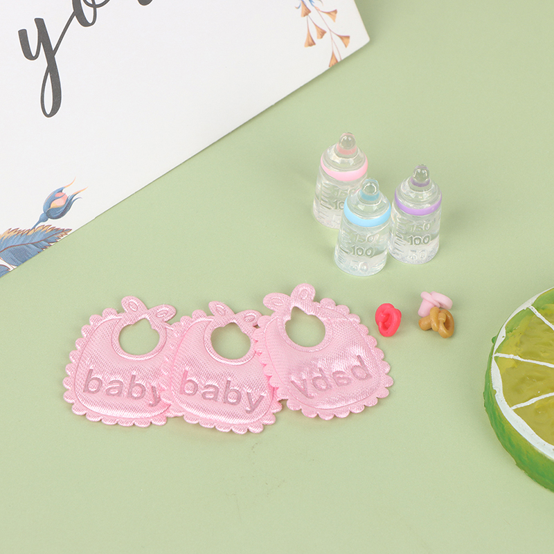 1:12 인형 집 미니어처 젖병 젖꼭지 턱받이 세트,  - Zwitsal Baby Products 리뷰 및 가격