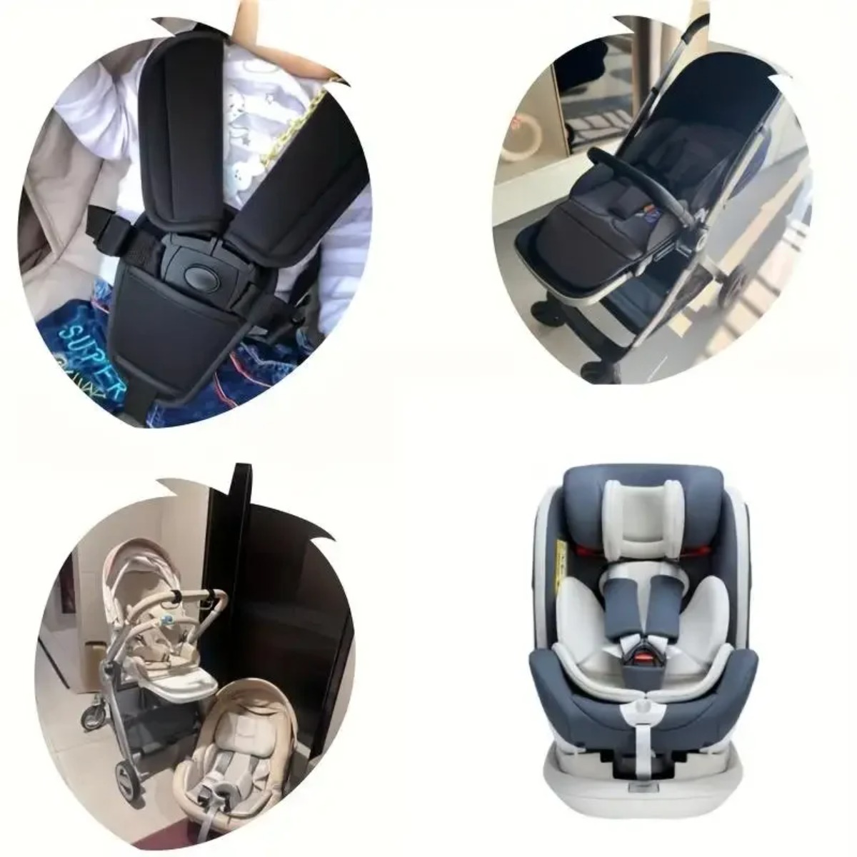아기 카시트 벨트 패드, 유니버설 유모차 어깨끈 커버, - Infant Car Seat Cover 리뷰 및 가격