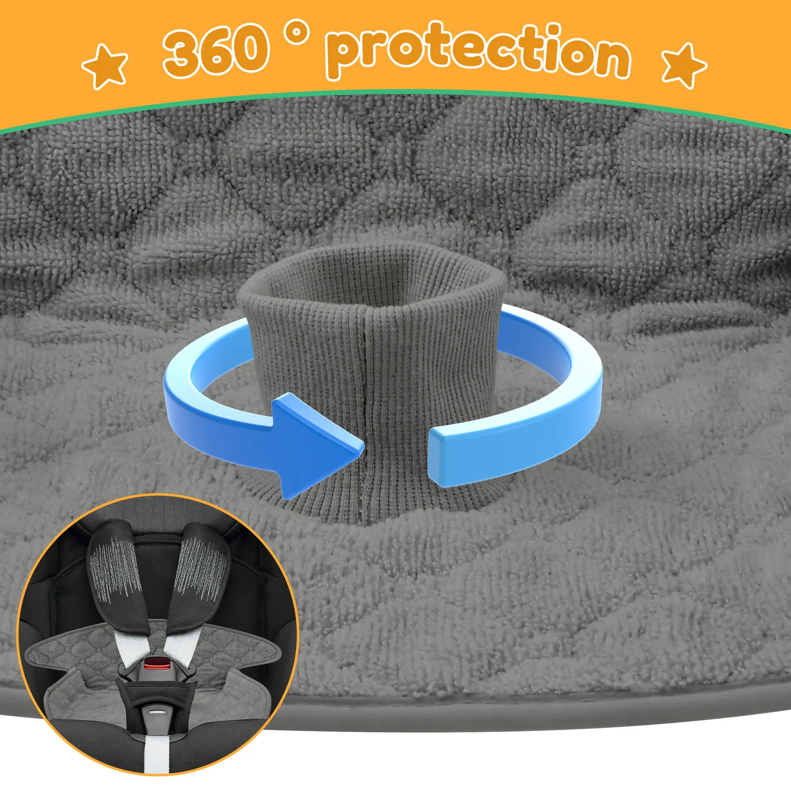 2 Pcs 아기 피들 패드 폴리 에스터 화장실 훈련 피 - Infant Car Seat Cover 리뷰 및 가격