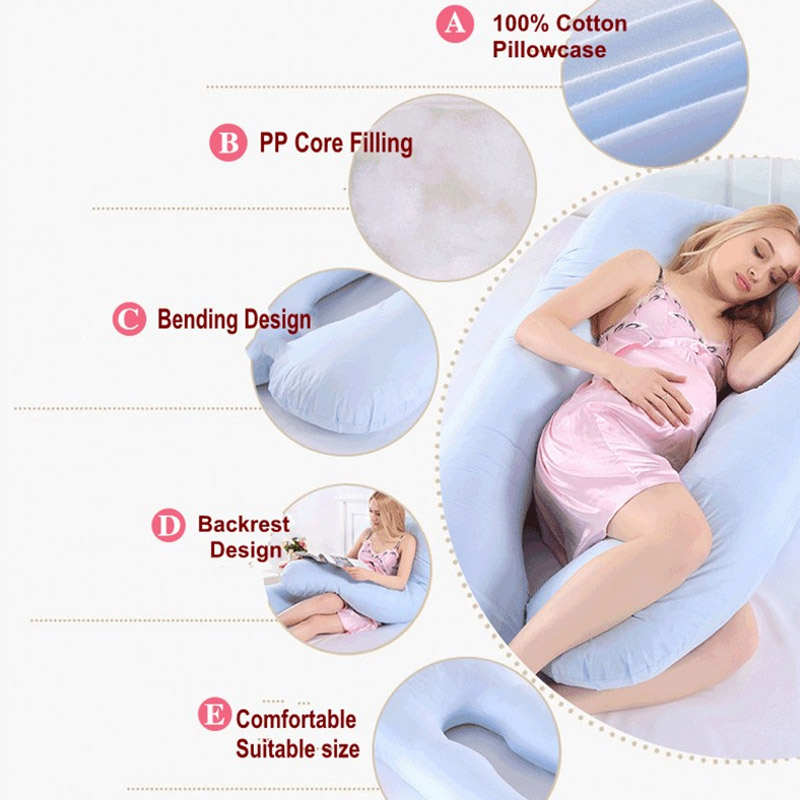 PANGDUBE 임신 베개 130x70cm 임산부를위한 - Nursing Pillow Breastfeeding 리뷰 및 가격