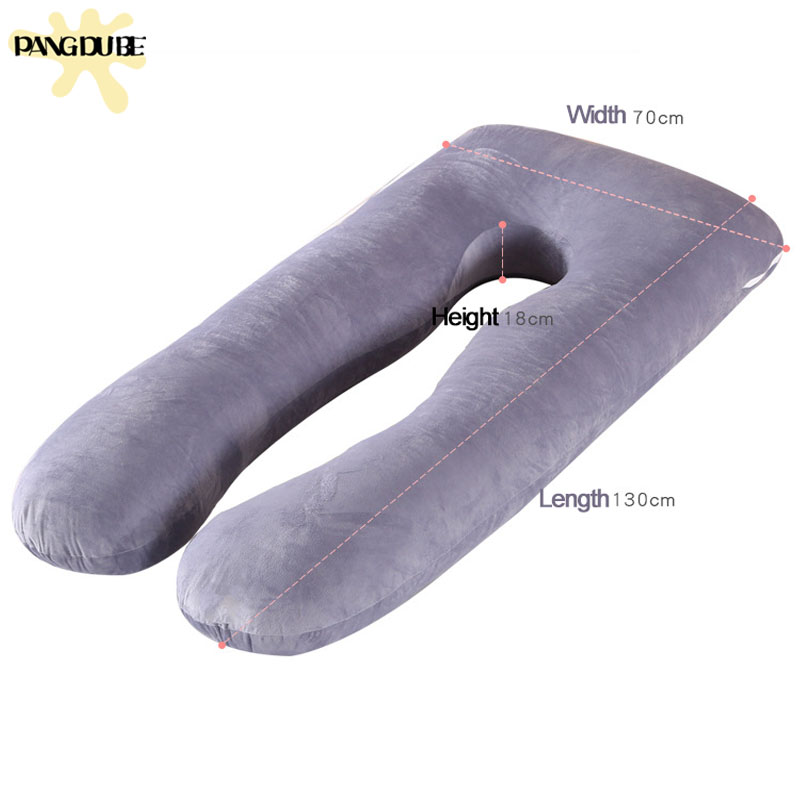 PANGDUBE 임신 베개 130x70cm 임산부를위한 - Nursing Pillow Breastfeeding 리뷰 및 가격